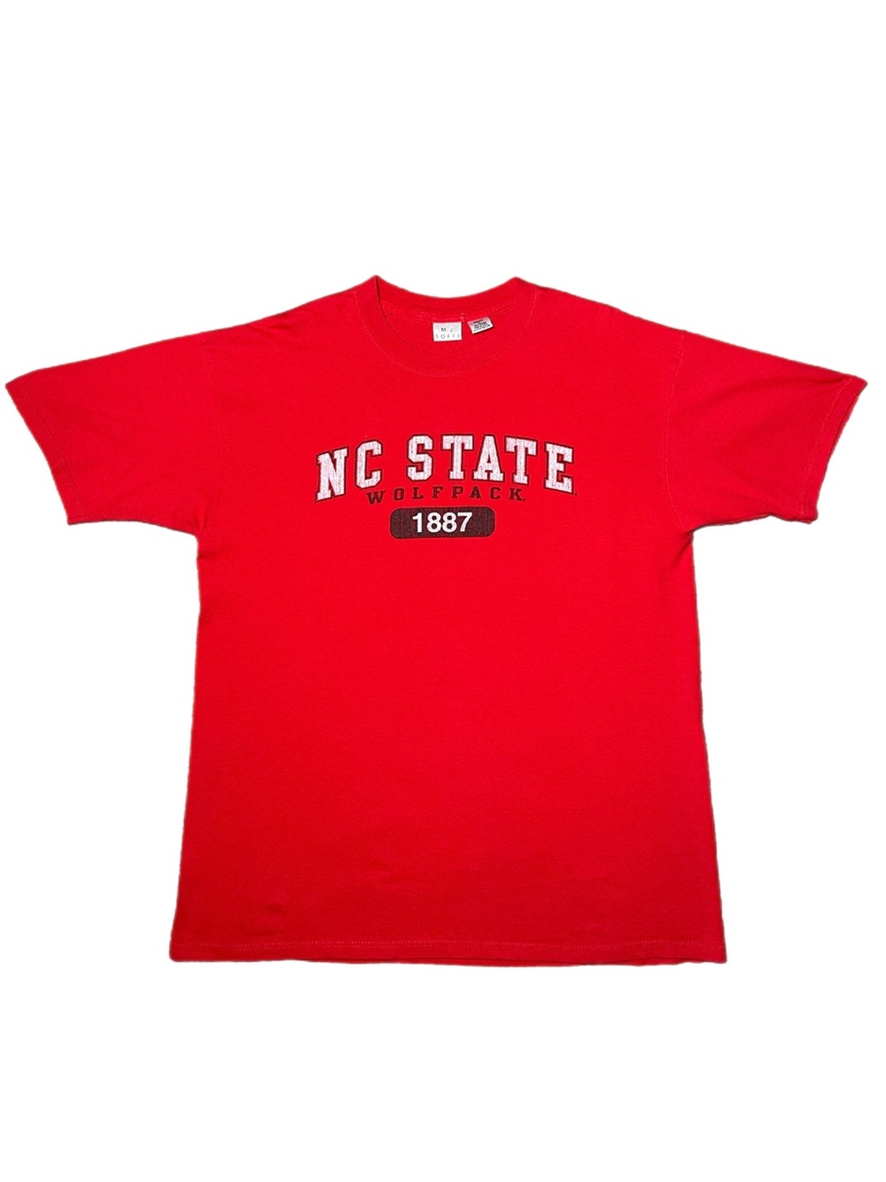Vintage 90s NC STATE Wolfpack Graphic Crewneck Tee - MADE IN USA